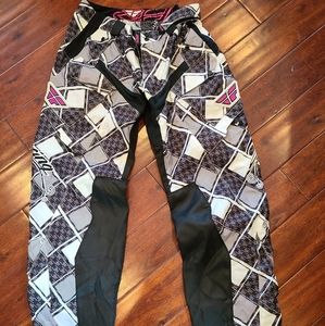 Fly Kinetic Motocross Racing Pants Women 7/8
